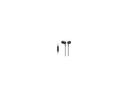 Sony Mdrex110ap/b Ex Monitor In-ear Headphones With Microphone (black)