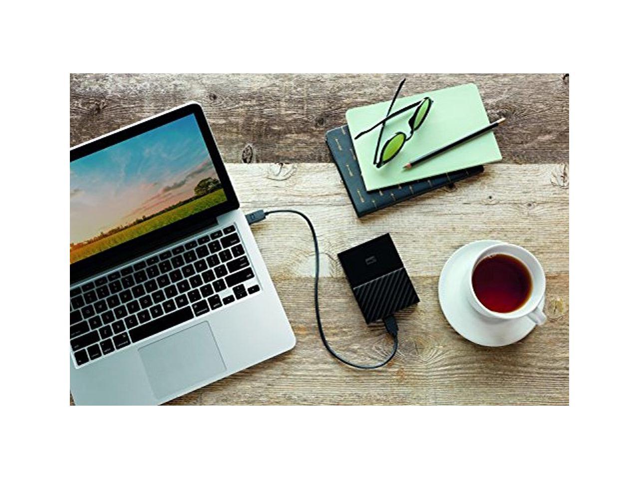WD 3TB My Passport for Mac Portable Hard Drive - Time Machine Ready with Password Protection