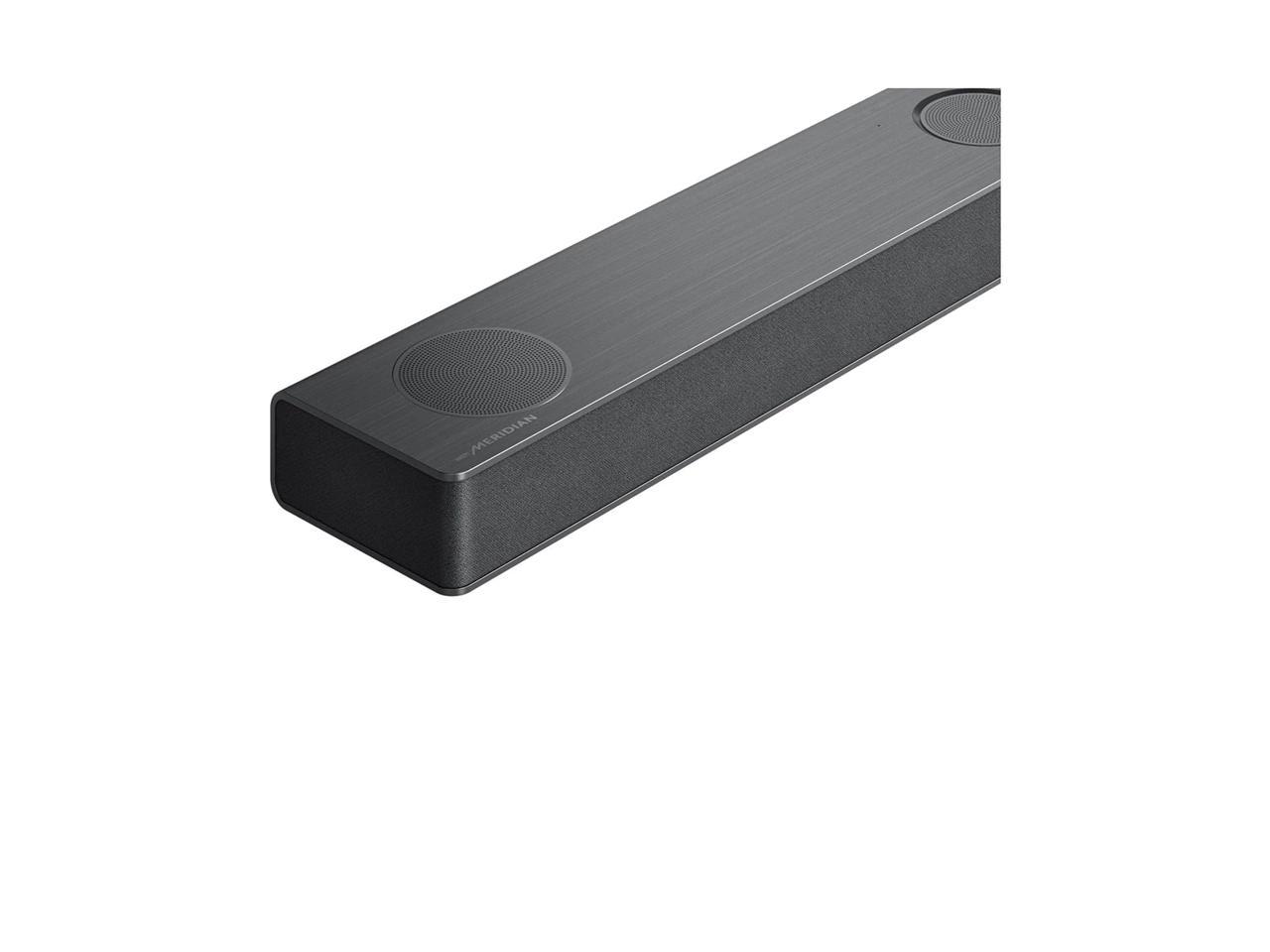 LG S80QY - 3.1.3 Channel Soundbar with Wireless Subwoofer, Dolby Atmos and DTS:X - Black