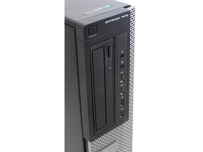 Dell Optiplex 7010 Desktop, Intel Quad Core i7 3770 3.4Ghz, 8GB DDR3 RAM, 240GB SSD Hard Drive, Windows 10 Pro x64