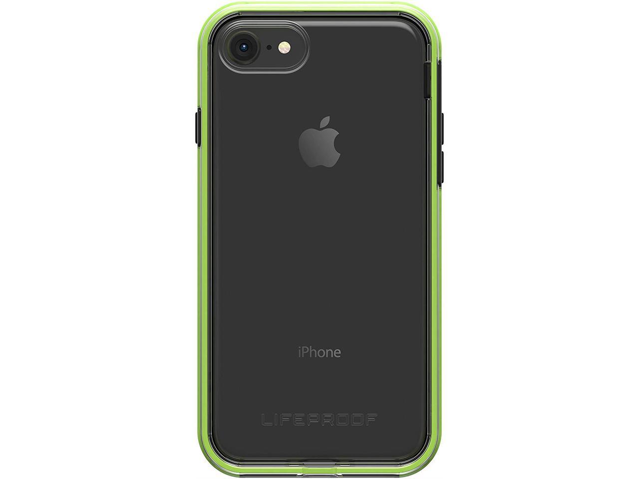 Lifeproof Slam Water Resistant Case For Apple Iphone 7 / Iphone 8 NIGHT FLASH (CLEAR / LIME / BLACK)