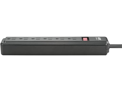 APC PZ62B Power Strip 6 Outlets 2.0 Feet Cord 120V - Black