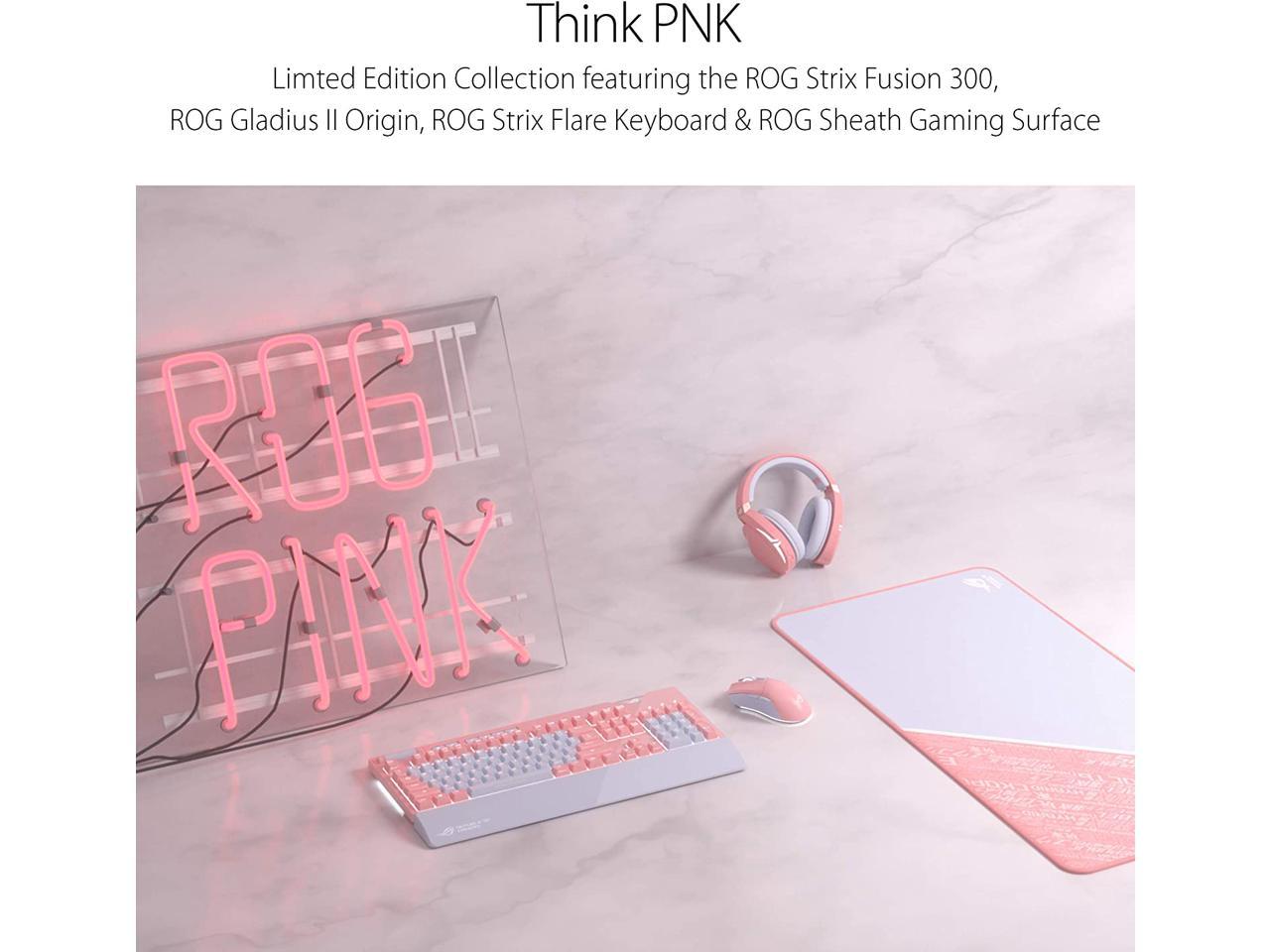 ASUS ROG Sheath PNK Limited Edition Extra-Large Gaming Mouse Pad (35.40" x 17.30")