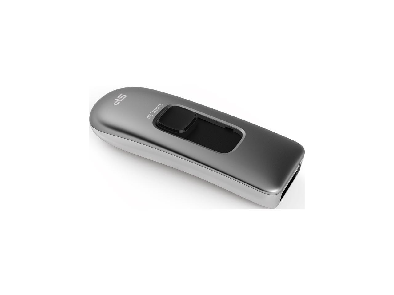 Silicon Power Marvel M70 128GB 240/80 MB/s (read/write) Retractable USB 3.0 Flash Drive Silver