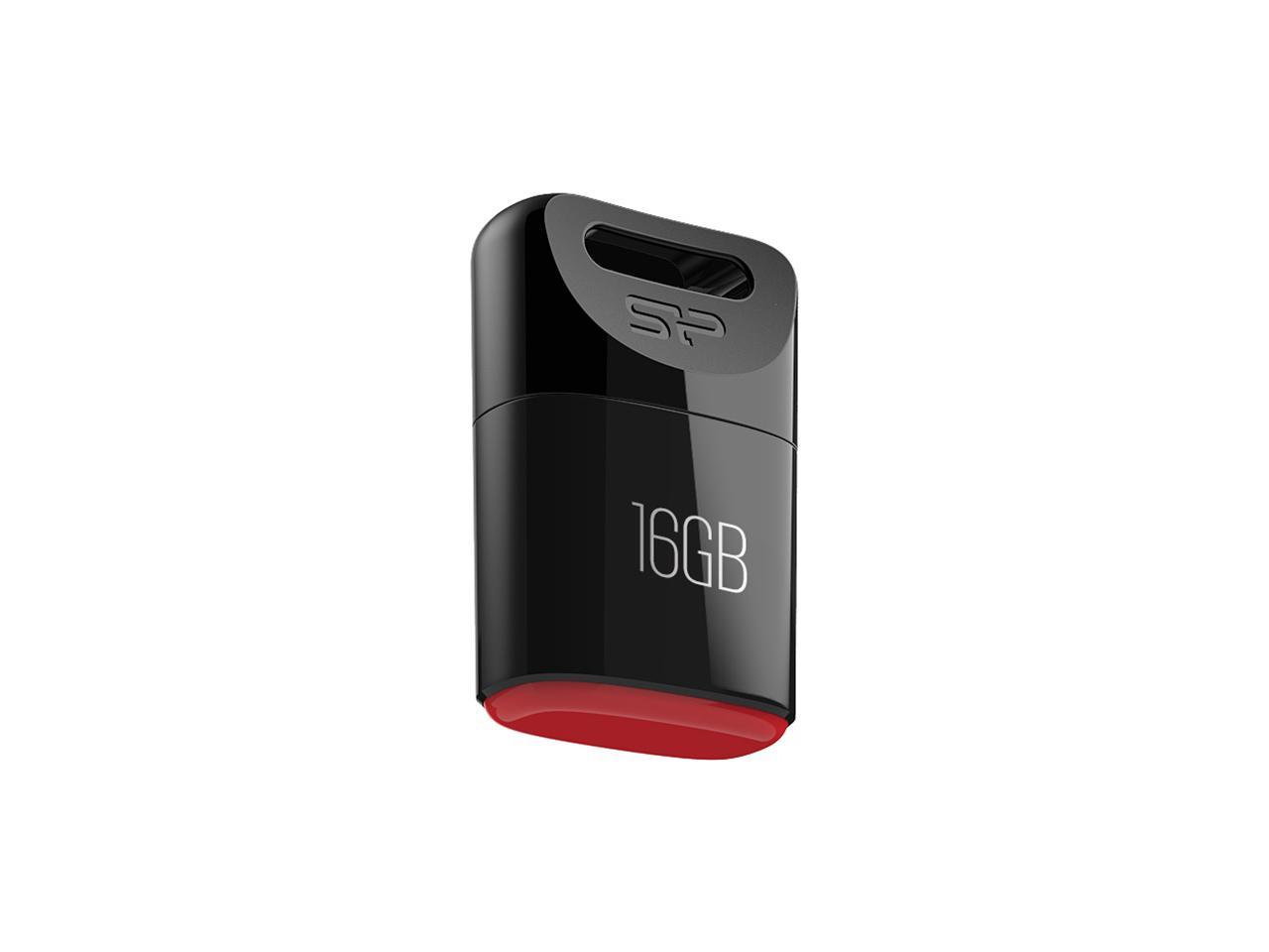 Silicon Power Touch T06 16GB USB 2.0 Flash Drive Black