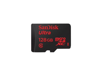 SanDisk Ultra 128GB Secure Digital Extended Capacity (SDXC) Memory (Flash Memory) Model SDSDUNC-128G-AN6IN