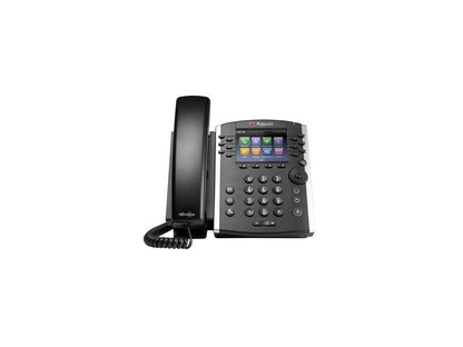 Polycom VVX 411 Corded Voice Over IP Phone w/ 12-line Operation (2200-48450-025)