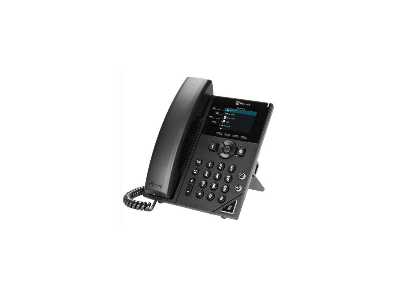 Poly 350 Ip Phone - Corded - Corded - Desktop Wall Mountable - Taa Compliant