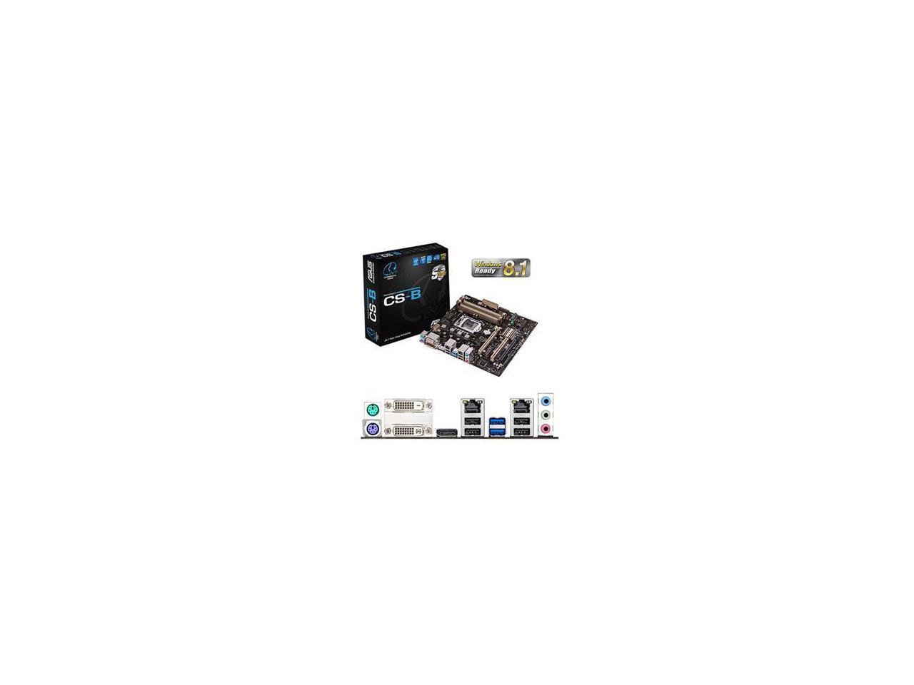 ASUS CS-B LGA 1150 Intel Q87 SATA 6Gb/s USB 3.0 Micro ATX Intel Motherboard