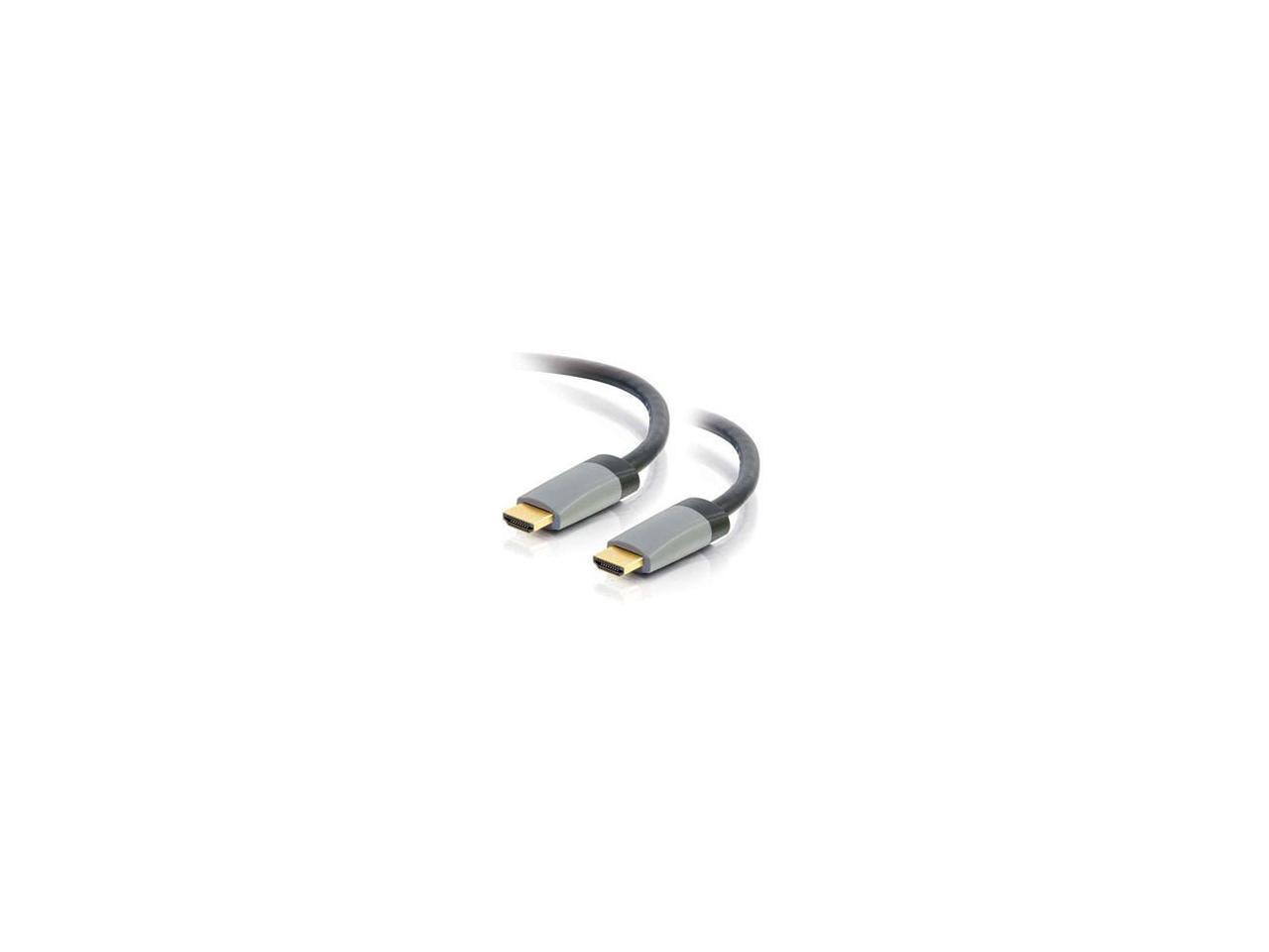 C2G 50632 Select 4K UHD High Speed HDMI Cable (60Hz) with Ethernet M/M, in-Wall CL2-Rated, Black (20 Feet, 6.09 Meters)
