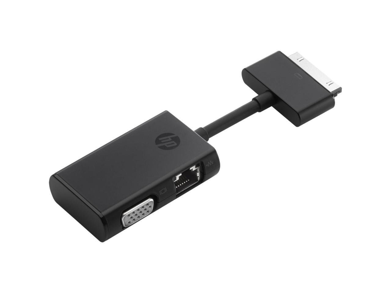 Side Dock Rj45 Vga Adapter