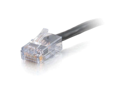 C2G 15301 50FT CAT6 550MHZ ASSEMBLED PLENUM PATCH CABLE - BLACK