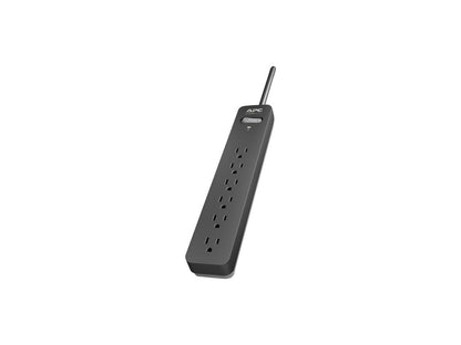 APC 6-Outlet Surge Protector with 25-Foot Power Cord, SurgeArrest Essential (PE625)