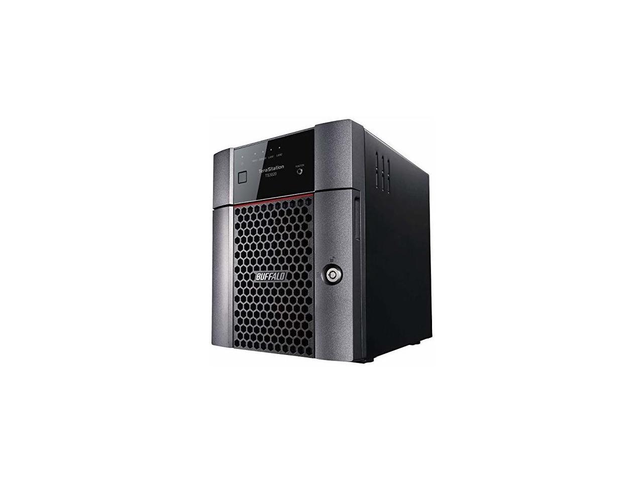 Buffalo TeraStation 3420DN Desktop 16TB NAS Hard Drives 2 x 8TB 4 Bay TS3420DN1602