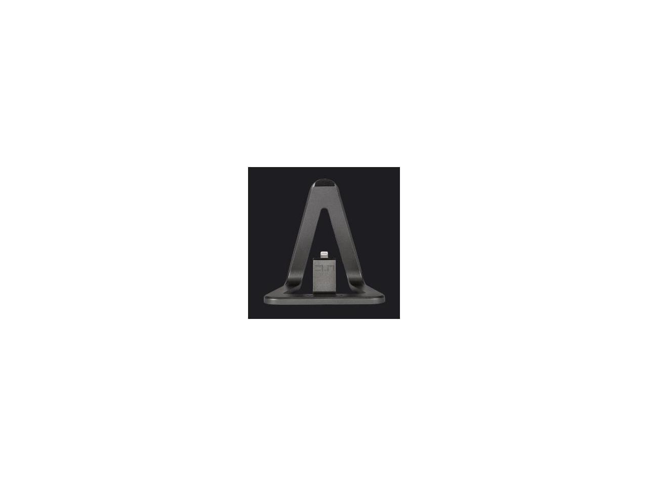 Veho VPP-801-MFI DS-1 iPhone Dock | iPhone Docking Station | iPhone Desktop Charger | Apple Charging Station | iPhone Charging Stand for Apple iPhone | iPod - 5ft MFi Cable - Aluminium Grey Finish