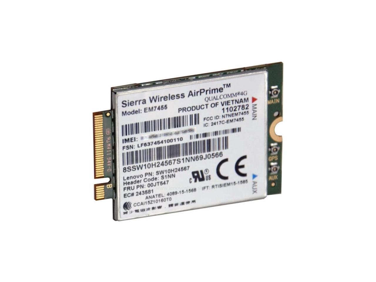THINKPAD EM7455 4G LTE