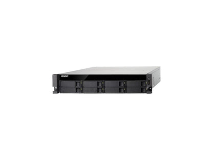 QNAP TS-853BU-RP-4G-US 2U 8-Bay NAS/iSCSI IP-SAN,10GbE-Ready, PCIe Expansion Slot, Redundant PSU