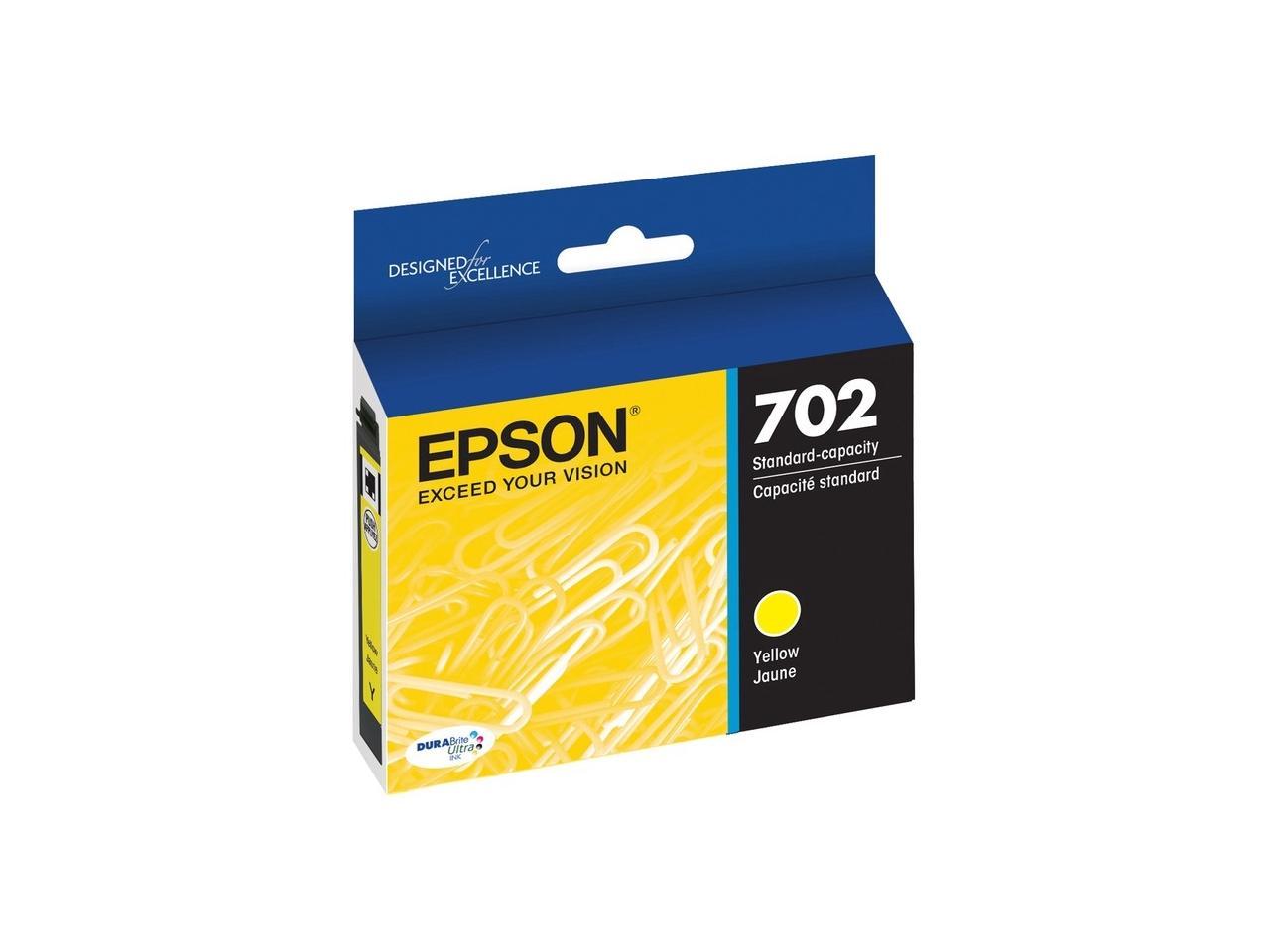 Epson Durabrite Ultra T702 Ink Cartridge - Yellow