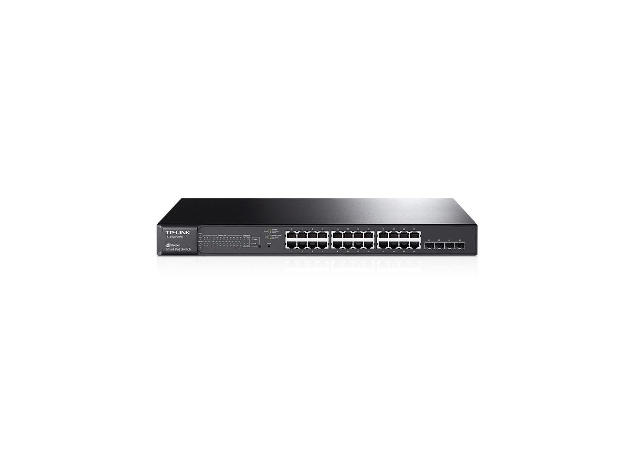 TP-LINK T1600G-28PS 24Port Gigabit Smart PoE Switc