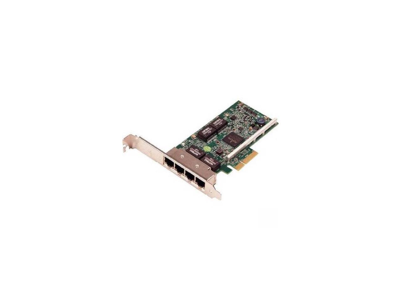 Dell 540-BBGX Broadcom 5719 Quad-Port Gigabit Network Interface Card 10/100/1000Mbps 4 x RJ45