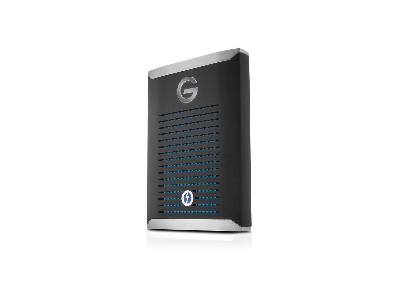 Thermal Grizzly 500GB G-DRIVE Mobile Pro SSD Durable Portable External Storage, Thunderbolt 3 (0G10310)