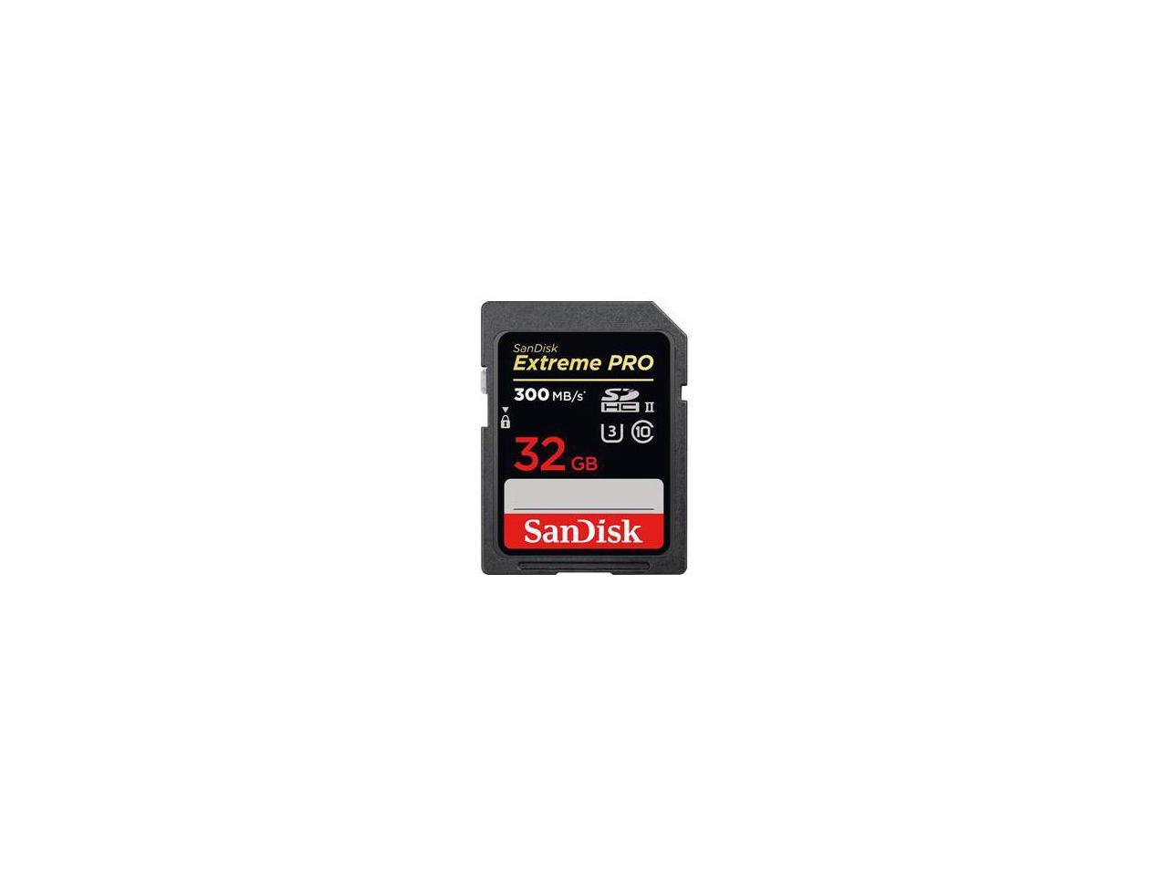 SANDISK SDSDXPK-032G-ANCIN 32GB Extreme Pro SD 300 26