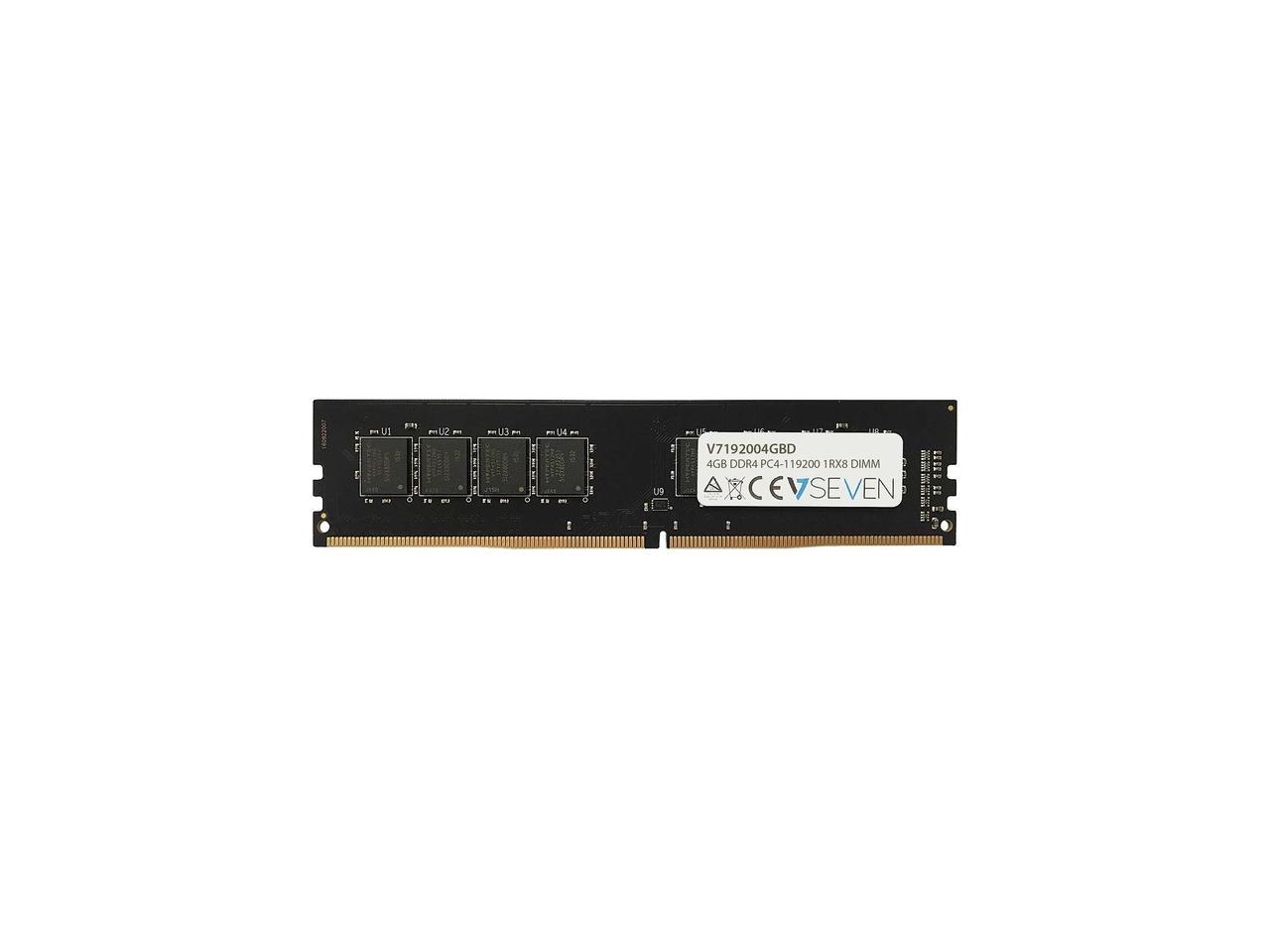 V7 4gb Ddr4 2400mhz Cl17 Sr Dimm Pc4-19200 1.2v Unbuff Singl