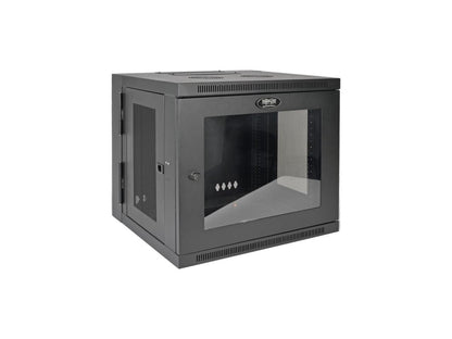 Tripp Lite 10U Wall-Mount Rack Enclosure Server Cabinet, Hinged Back, Clear Acrylic Window (SRW10USG)