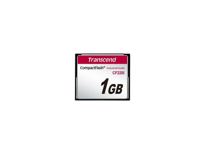 Transcend Industrial CF220I 1 GB CompactFlash - 40 MB/s Read - 42 MB/s Write