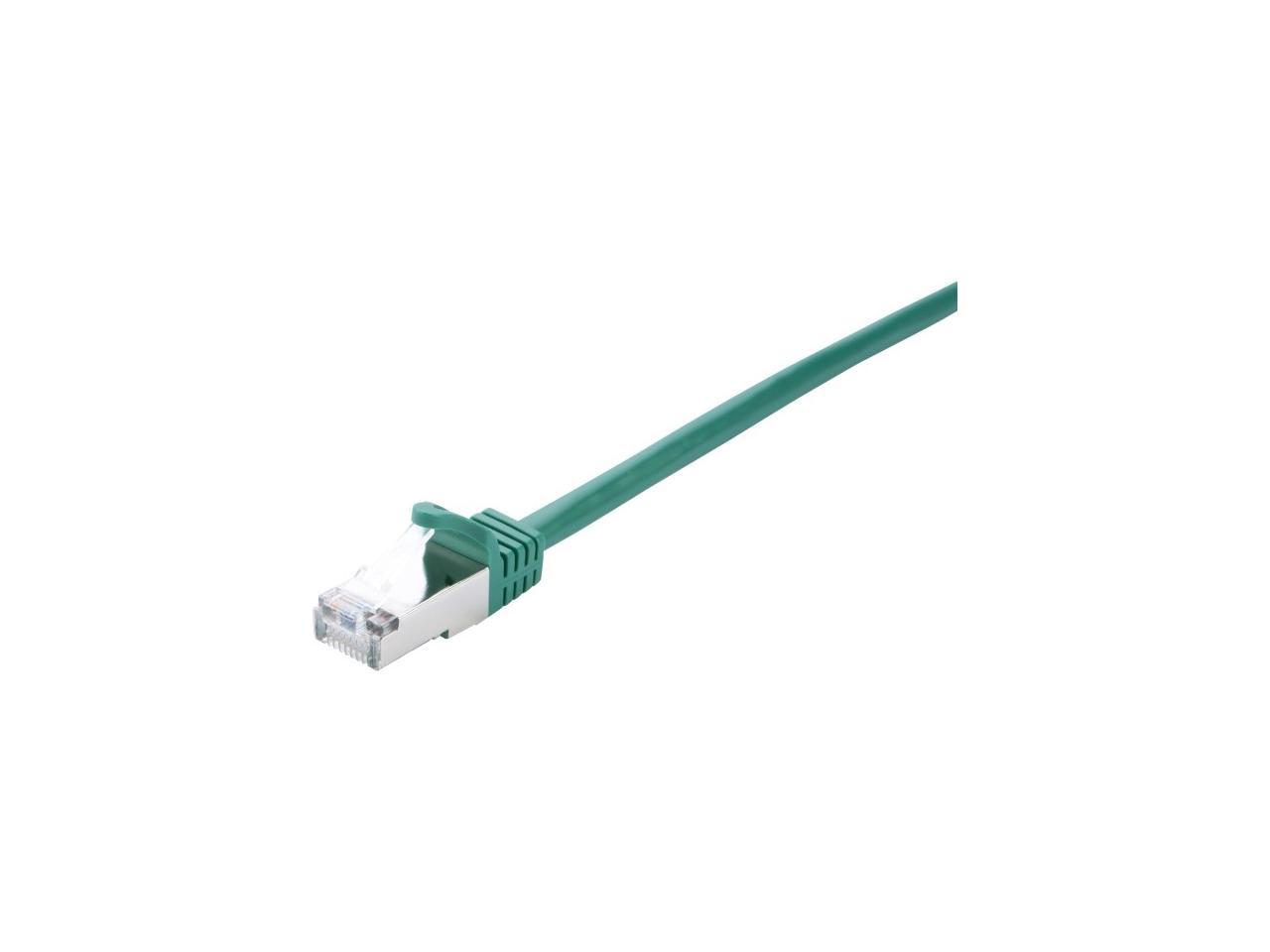 V7 V7CAT6STP-03M-GRN-1N 10 ft. Cat 6 Green Shielded Network Ethernet Cable