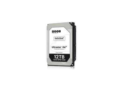 HGST 0F30141 12TB 12000GB 7200RPM SATA 4KN ISE HE12