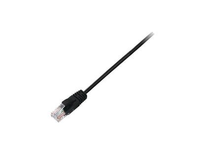 V7 CAT5E UTP Network (RJ45 m/m), Black 1ft