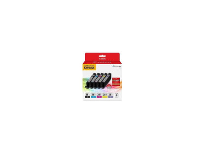 CLI-281 BKCMYPB/ 5X5 PP-301