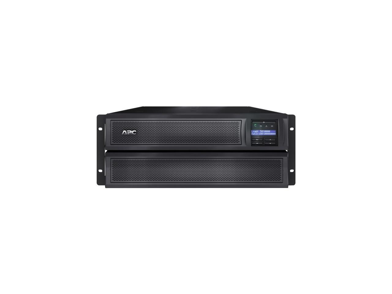 APC BY Schneider SMX3000LVUS APC SMART-UPS X 3000VA SHORT DEPTH TOWER/RACK CONVERTIBLE LCD 100-127V TAA