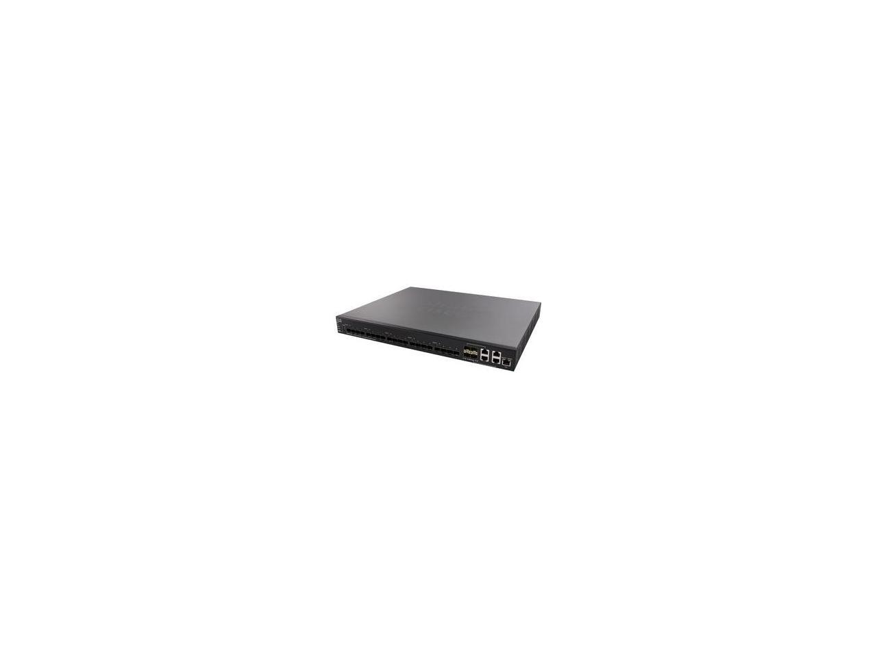 Cisco SX550X-24F 24-Port 10G SFP+ Stackable Managed Switch