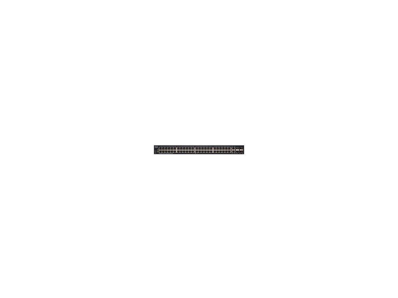 Cisco - SF350-48MP-K9-NA - Cisco SF350-48MP 48-Port 10 100 PoE Managed Switch - 48 Ports - Manageable - 3 Layer
