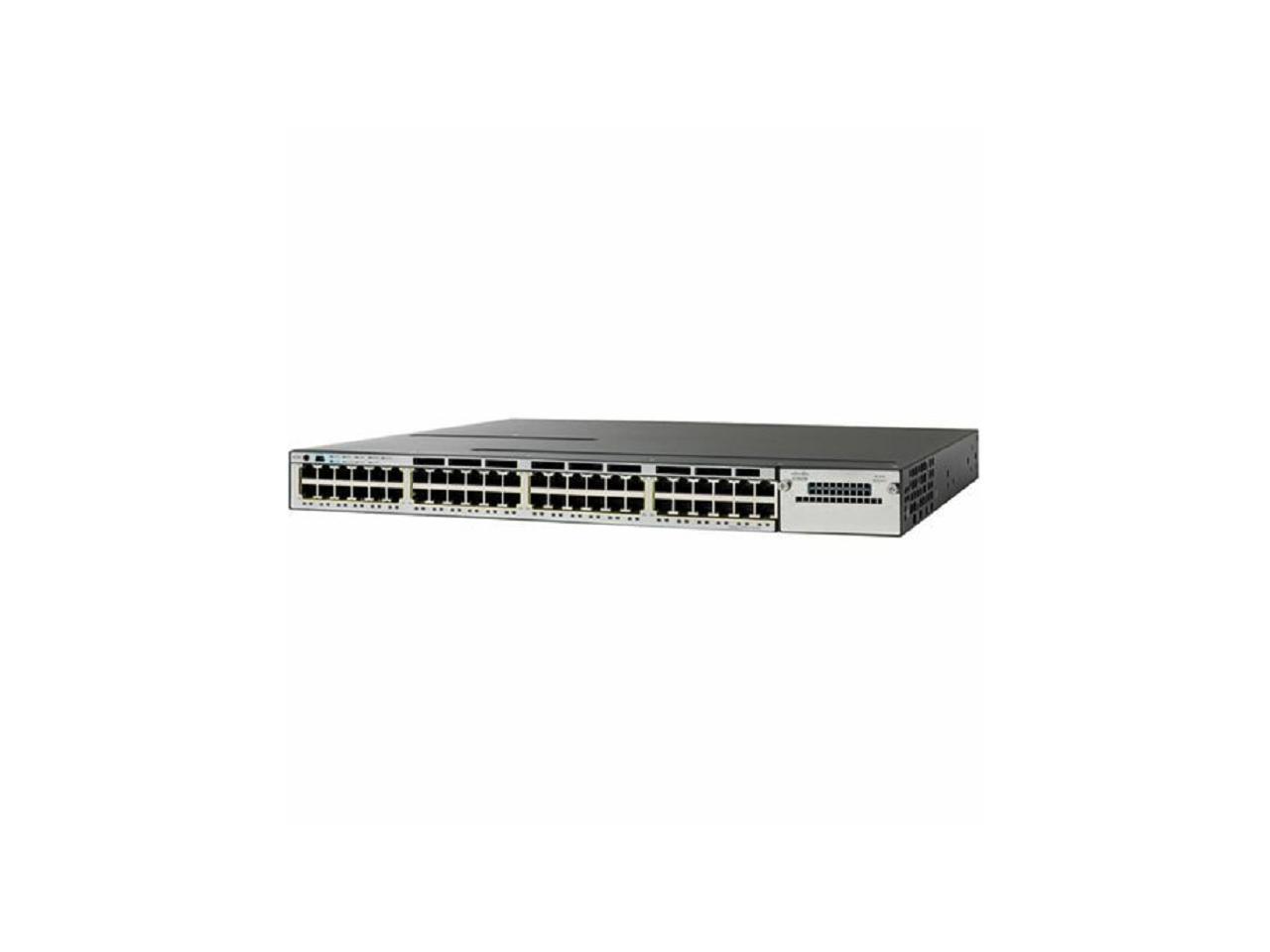 Cisco WS-C3750X-48PF-S Catalyst 3750X 48 Port Full Po