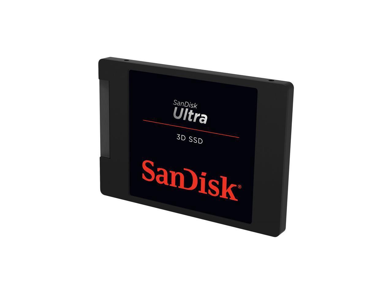 SanDisk Ultra 3D SATA III 2.5" 4TB Internal Solid State Drive #SDSSDH3-4T00-G25