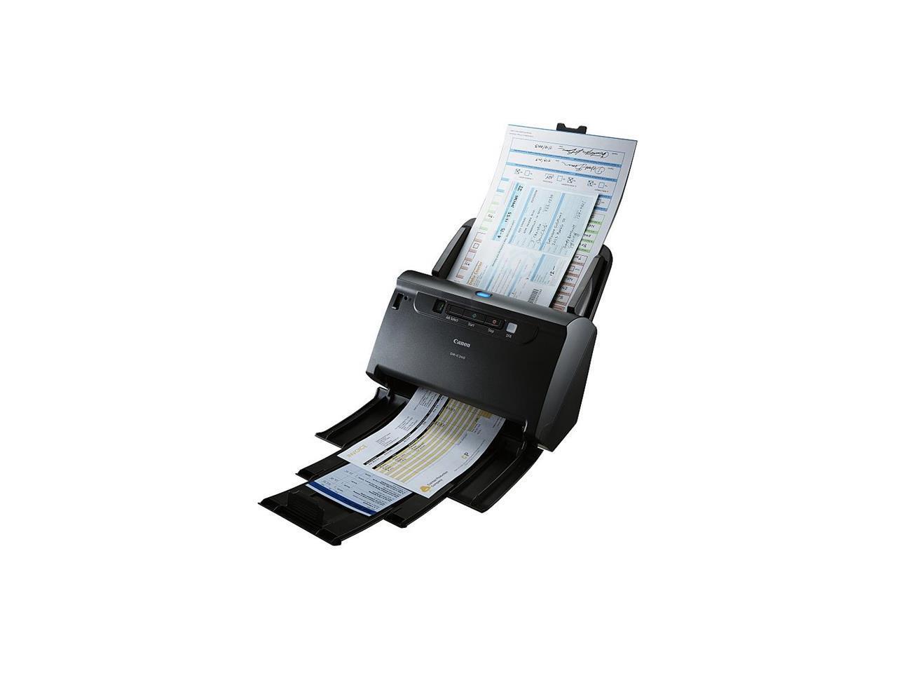 Canon imageFORMULA DR-C240 (0651C002) Color Depth: 24-bitGrayscale Depth: 8-bit CMOS 600 dpi Sheet Fed Document Scanners