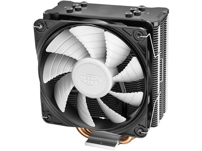 DEEPCOOL GAMMAXX GT A-RGB CPU Cooler w/ RGB Controller - 4 shaped Heatpipes, 120mm Addressable RGB PWM Fan