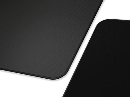 Glorious Large Gaming Mouse Mat/Pad - Stealth Edition - Stitched Edges, Black Cloth Mousepad | 11x13" (G-L-Stealth)
