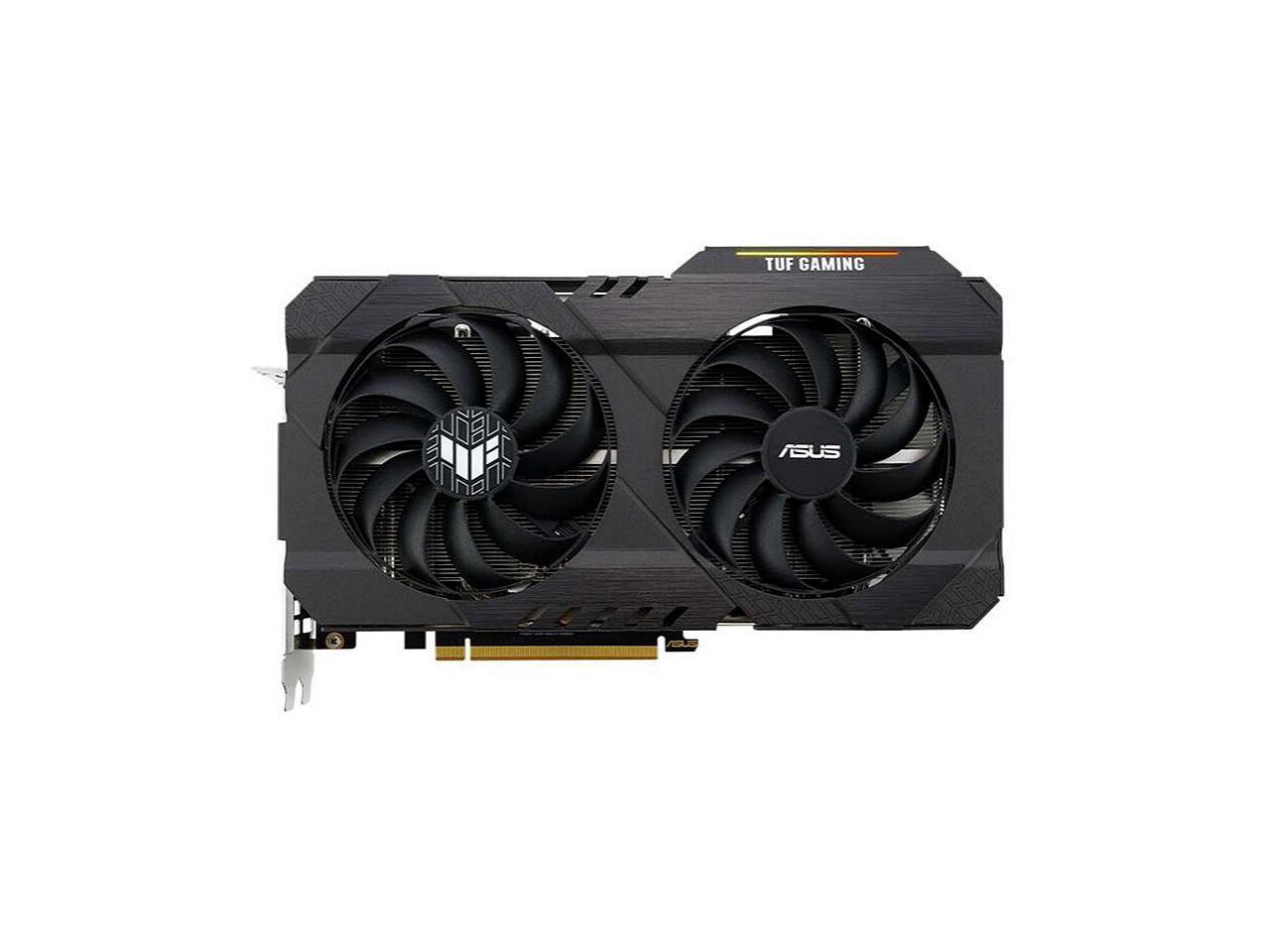 ASUS TUF-RX6500XT-O4G-GAMING Graphics Card, 4GB 64-bit GDDR6, Support PCI Express 4.0,1 x HDMI 2.1 Interface, 1 x DisplayPort 1.4a Interface