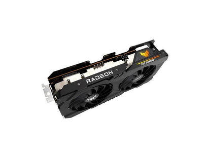 ASUS TUF-RX6500XT-O4G-GAMING Graphics Card, 4GB 64-bit GDDR6, Support PCI Express 4.0,1 x HDMI 2.1 Interface, 1 x DisplayPort 1.4a Interface
