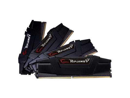 32GB G.Skill DDR4 PC4-32000 4000MHz Ripjaws V for Intel Z170 / X99 CL18 Quad Channel kit (4x8GB)