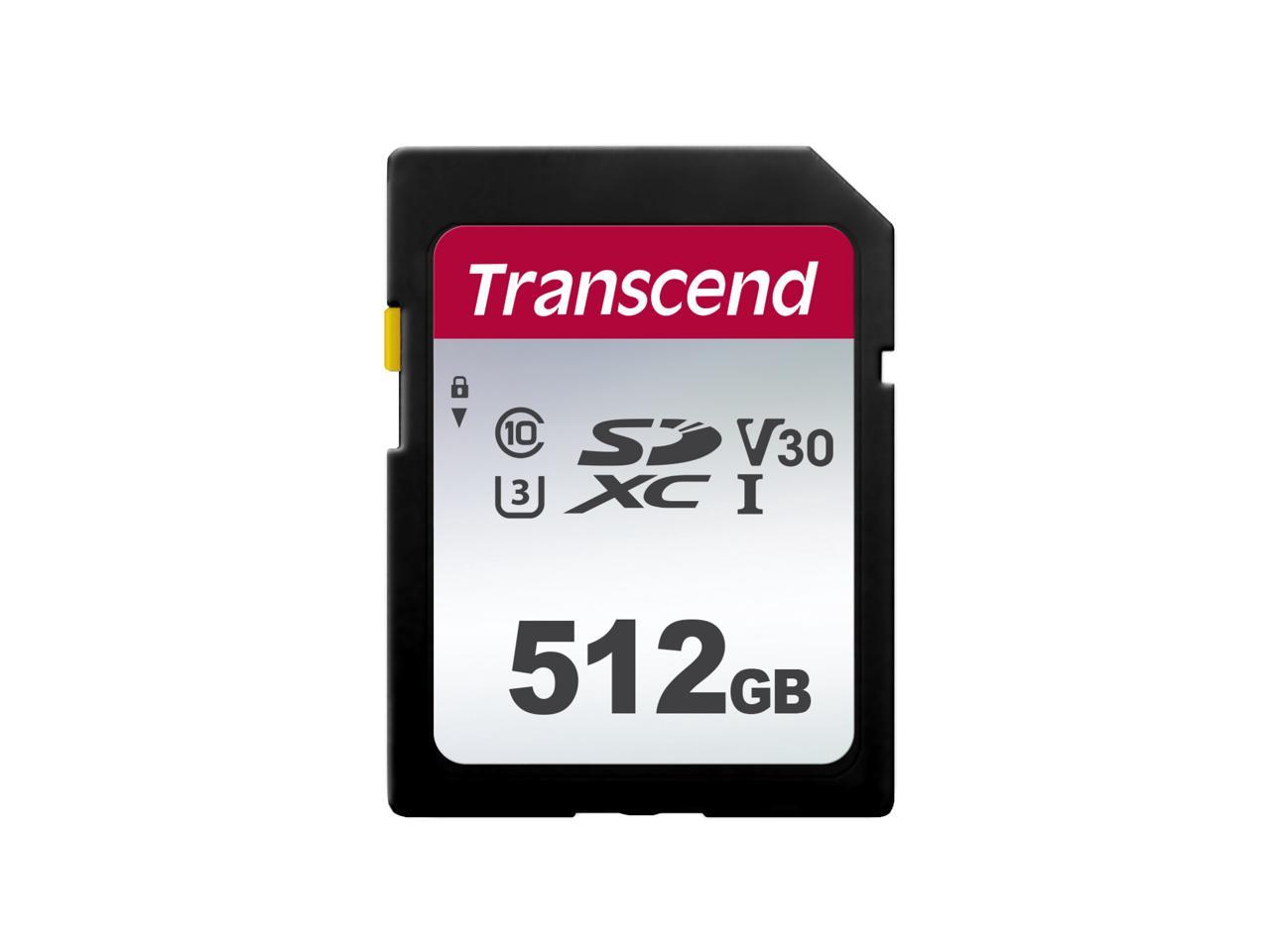 Transcend 512 GB Class 10/UHS-I (U3) SDXC