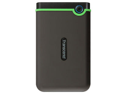 4TB Transcend StoreJet 25M3 USB3.1 Slim Portable Hard Drive Shock-Resistant