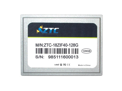 ZTC Cyclone 128GB 40-pin ZIF 1.8-inch PATA SSD Enhanced Solid State Drive - ZTC-18ZIF40-128G