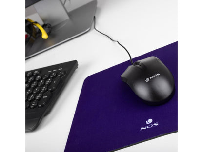 NGS Desktop Optical Wired Mouse, Easy Betta - Black