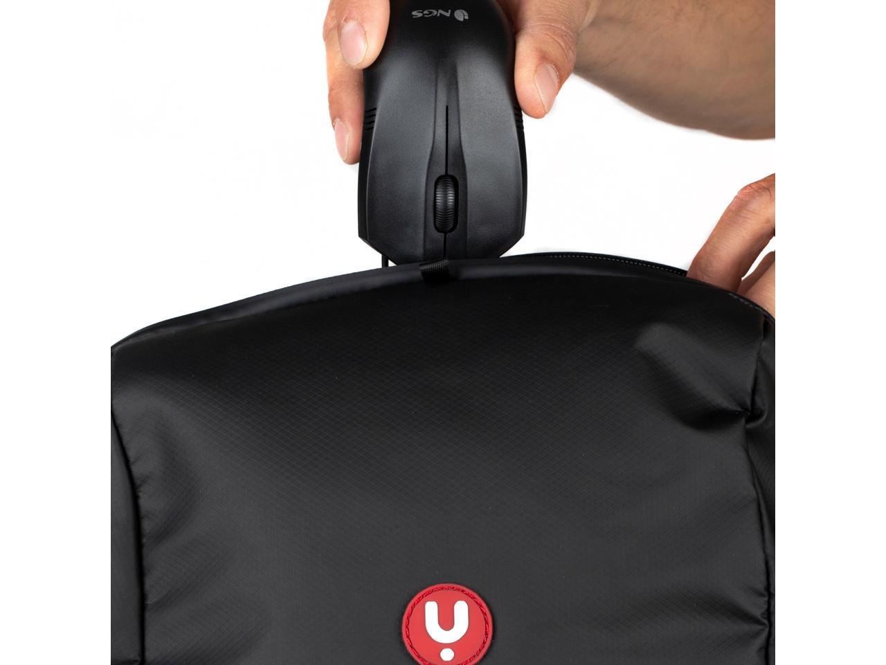 NGS Desktop Optical Wired Mouse, Easy Betta - Black