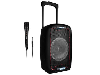 NGS 30W Portable Wireless BT Speaker with Trolley - Wild Samba
